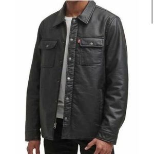 Levi’s Faux Leather Sherpa Jacket
